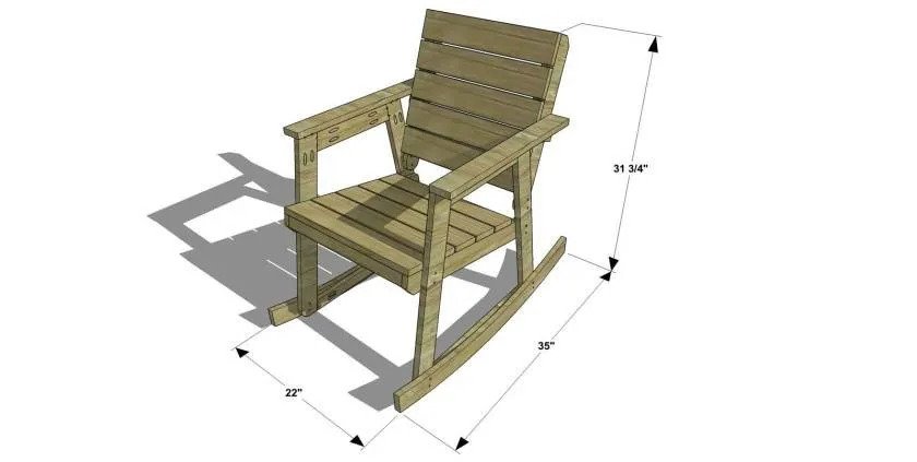 Build A Rocking Chair By The Design Confidential