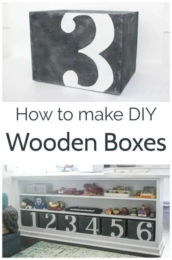 DIY Customizable Size Wooden Boxes
