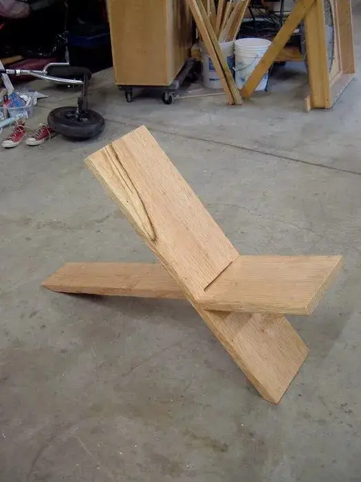 DIY Plank Viking Chair From Instructables
