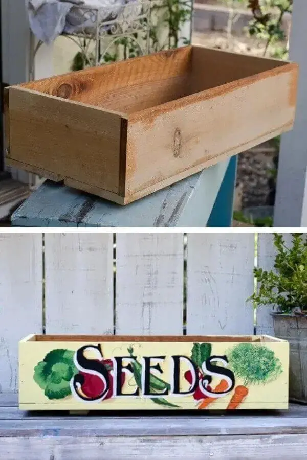 DIY Planter Box From Cedar Fence Boards
