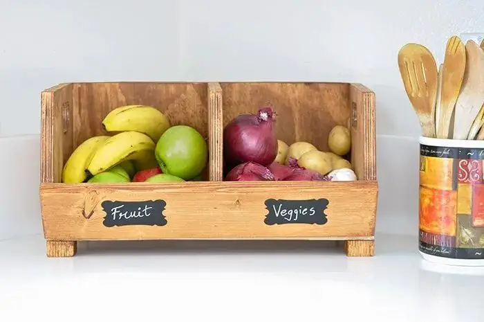 DIY Vegetable Storage Bin