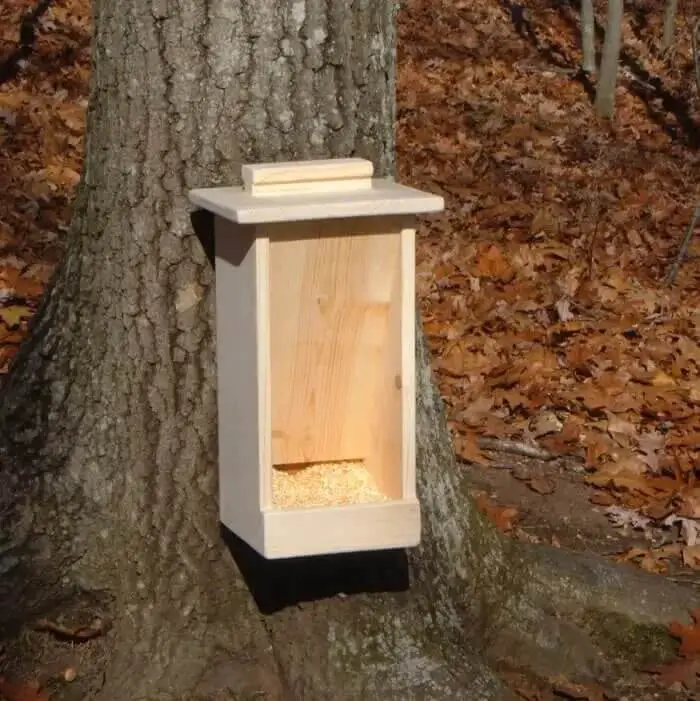 How To Make A Deer Feeder With Removable Lid