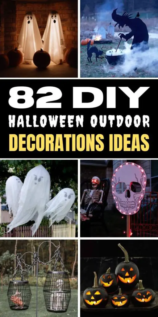 82 Best DIY Halloween Outdoor Decorations Ideas