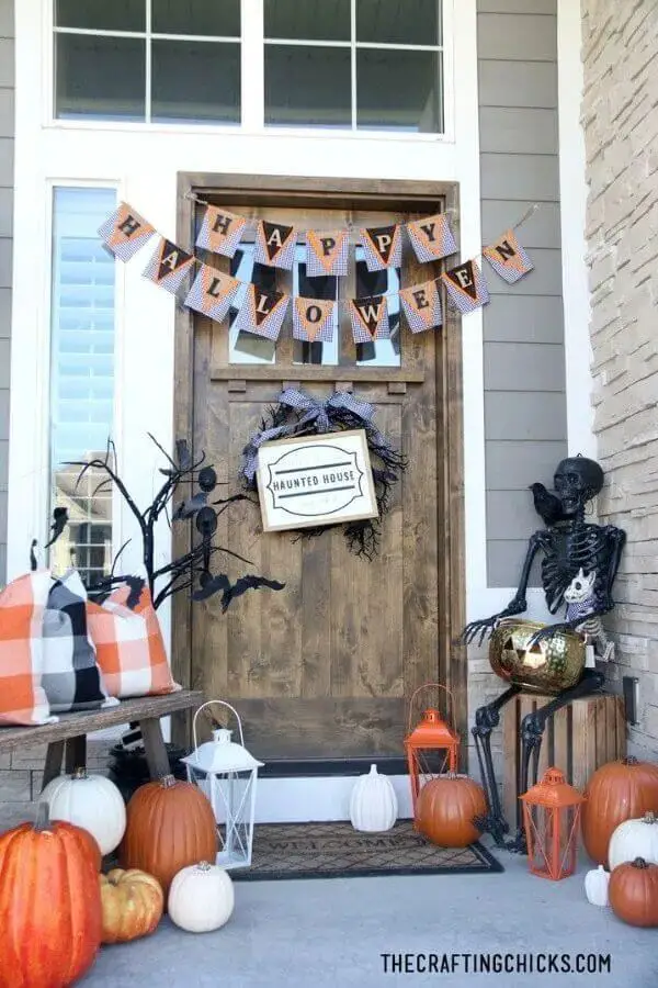 Cute And Spooky Halloween Porch