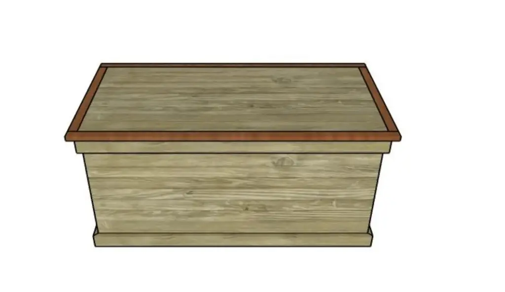 DIY Hope Chest Plans With Two Trays