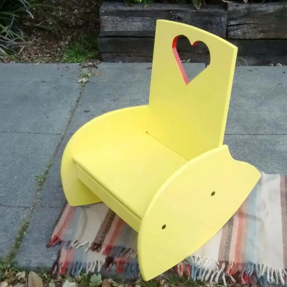 DIY Kids Rocking Chair From Instructable