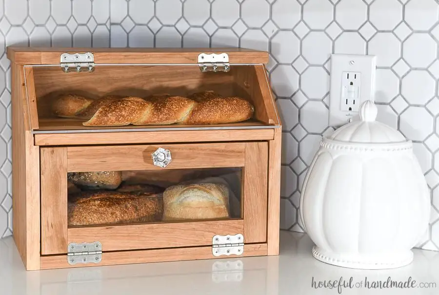 DIY Two Story Bread Box Plans