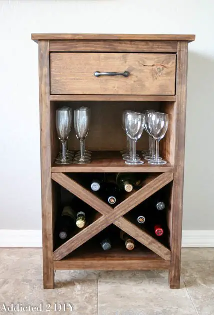 DIY Wine Cabinet Plans