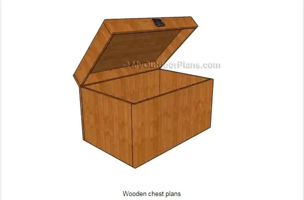DIY Wooden Chest Plans From MyOutdoorPlans