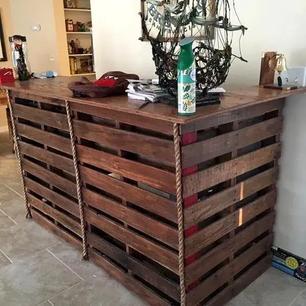 Free Pallet Bar Plans From Pallet List