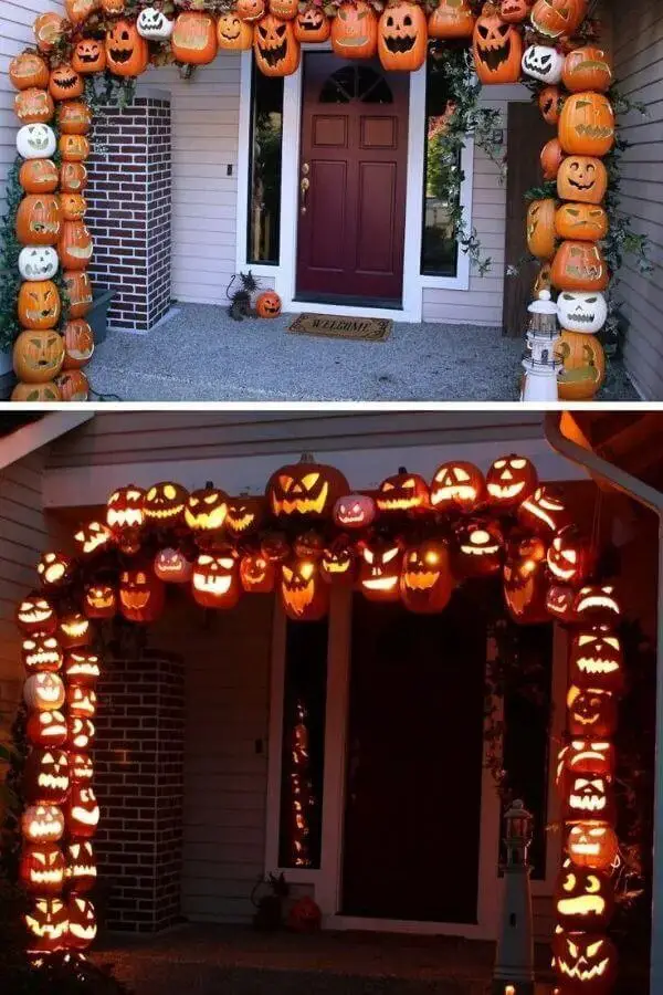 Halloween Pumpkins Arch