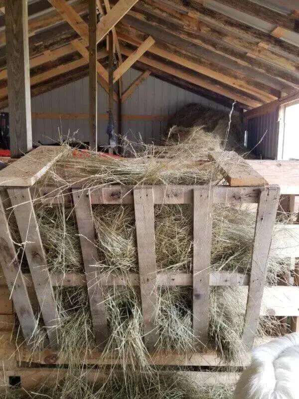 How To Build A Hay Feeder From Scraps