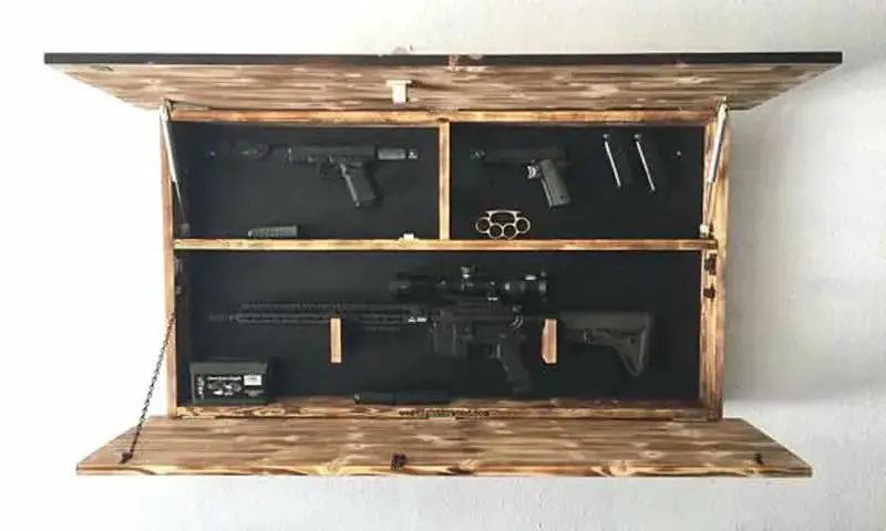 How To Make A DIY Gun Cabinet From Handyman Tips