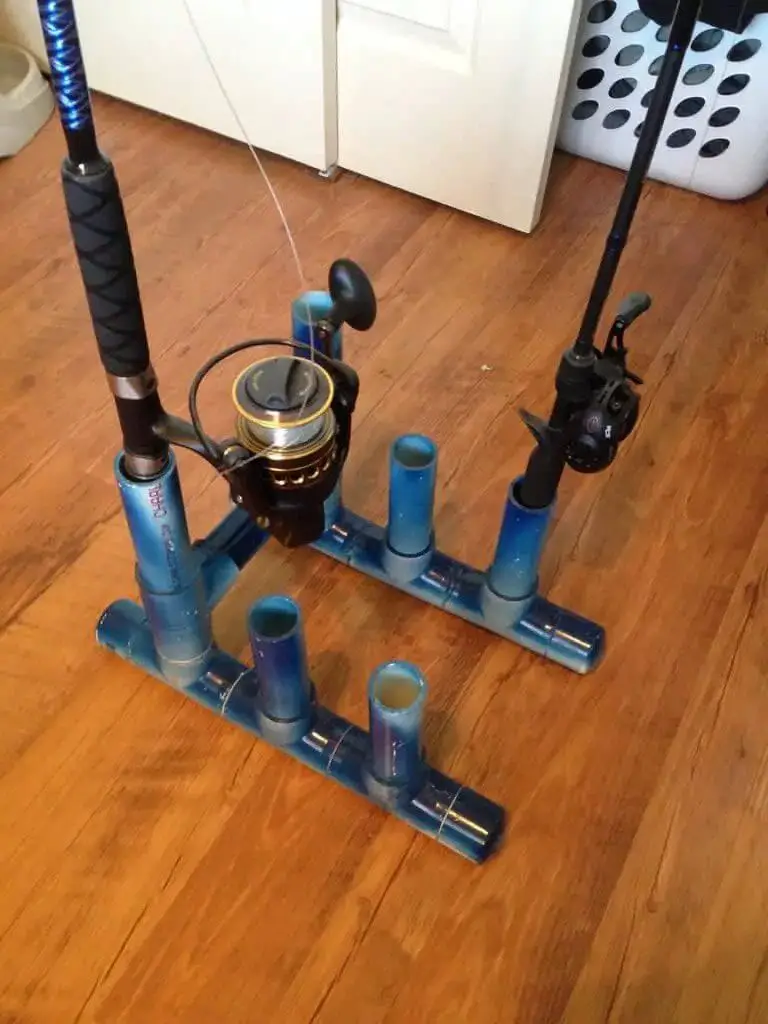 How to Make a Simple Collapsible PVC Fishing Rod Holder