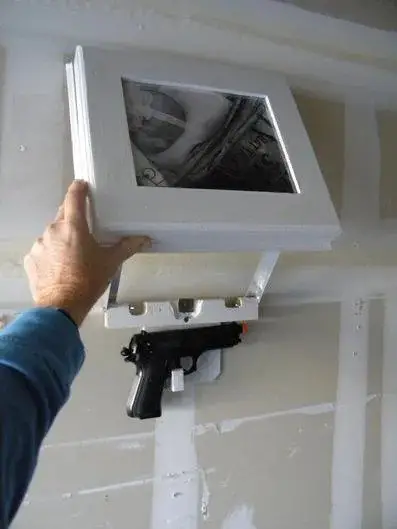 Make A Picture Frame Hidden Gun Safe