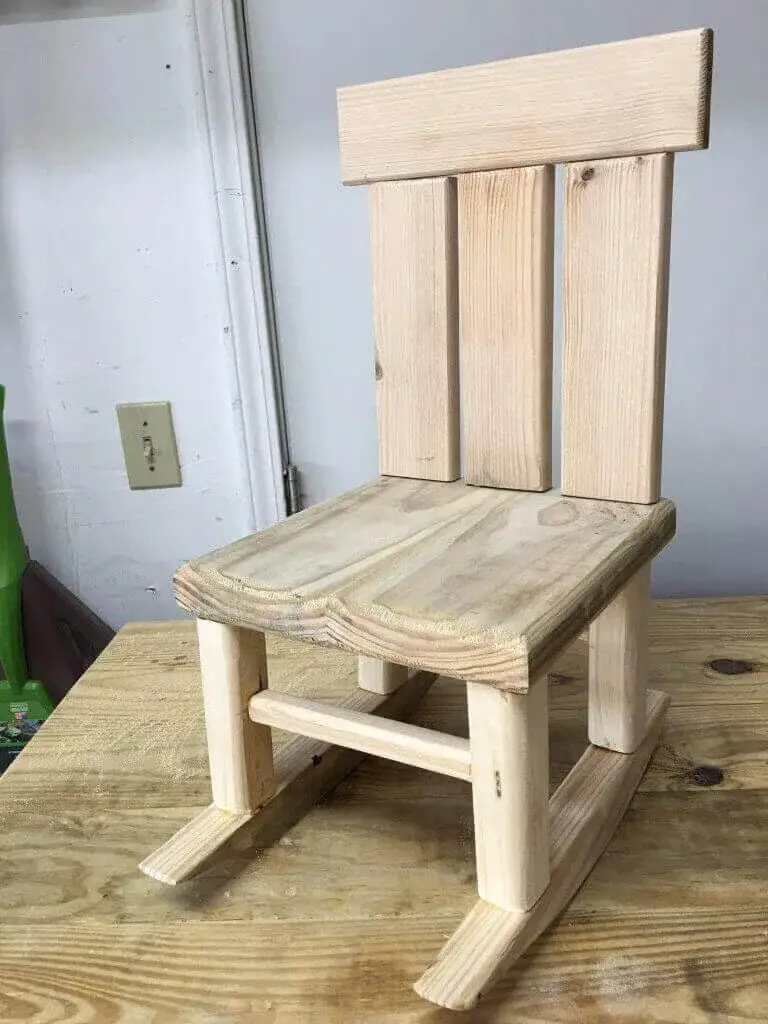 Solid Kids Rocking Chair From SCWD