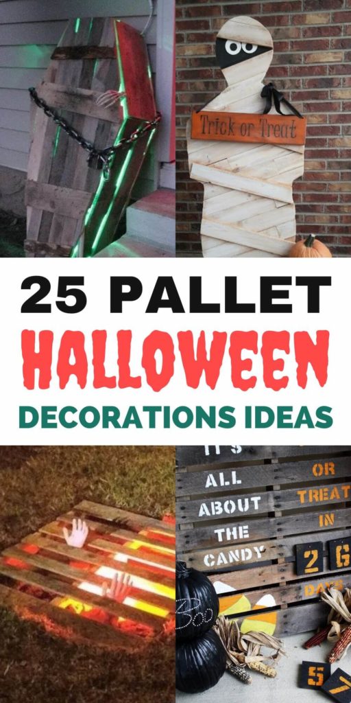 25 Pallet Halloween Decorations Ideas