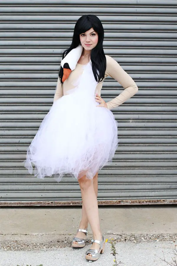 Bjork Swan Dress Costume