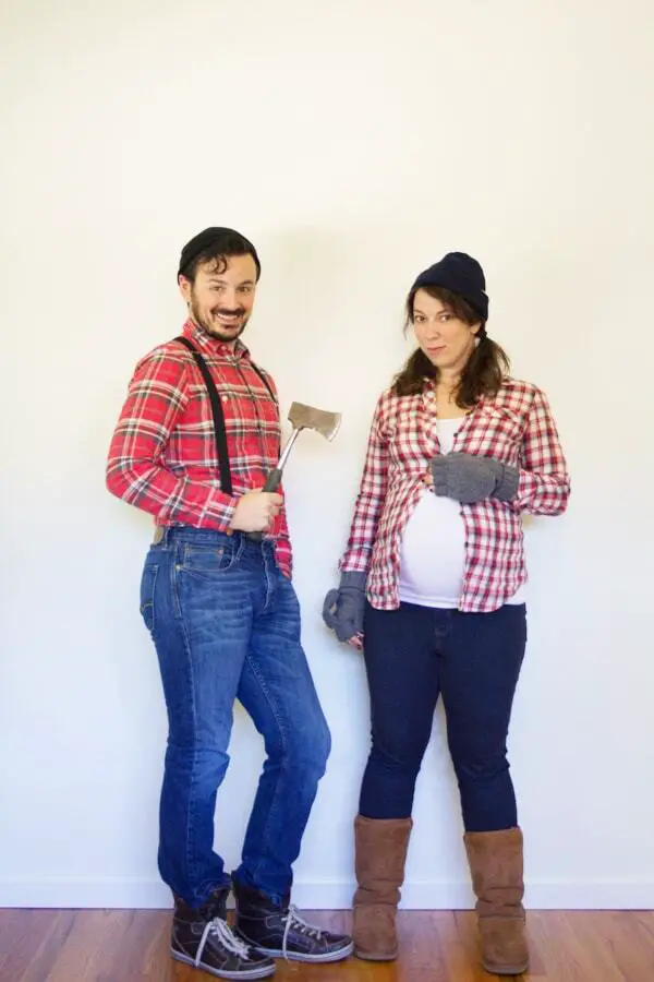 DIY Costumes Closet Lumberjacks