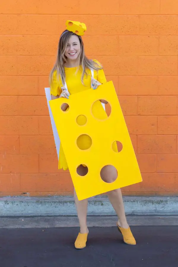 DIY Easy Cheese Costume
