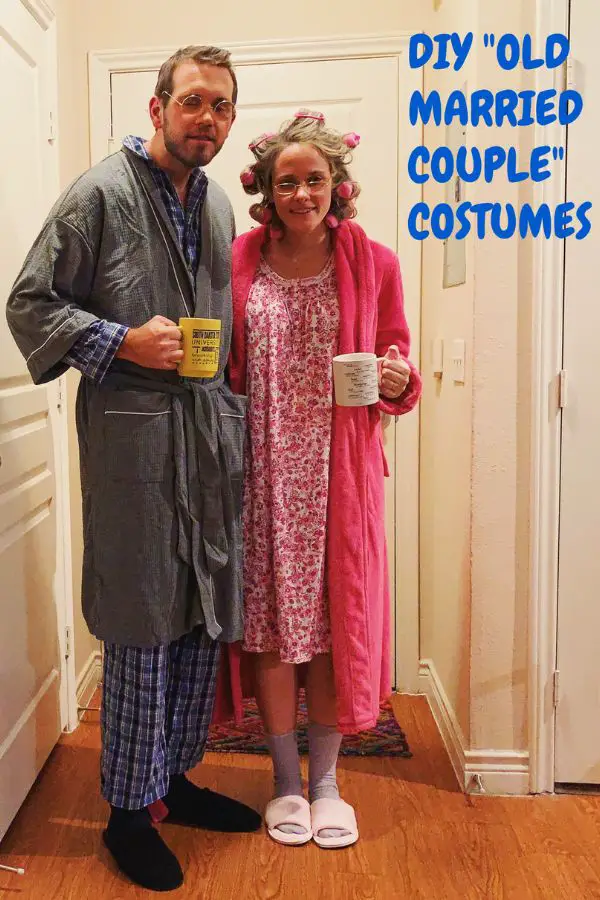 DIY Old Married Couple Costumes