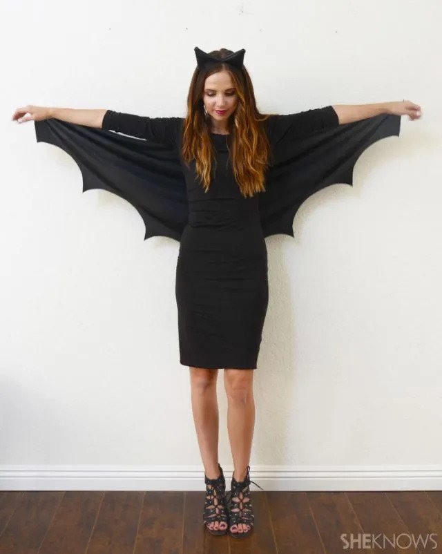 Easy DIY Bat Costume