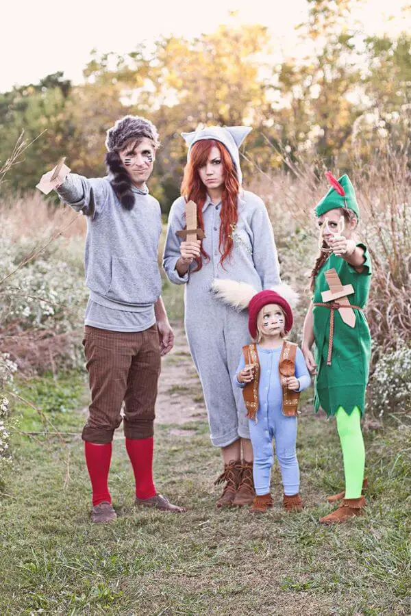 Peter Pan and The Lost Boys Costume DIY