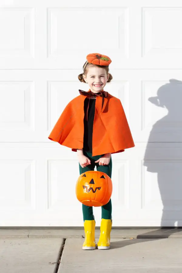 Pumpkin Cape Costume