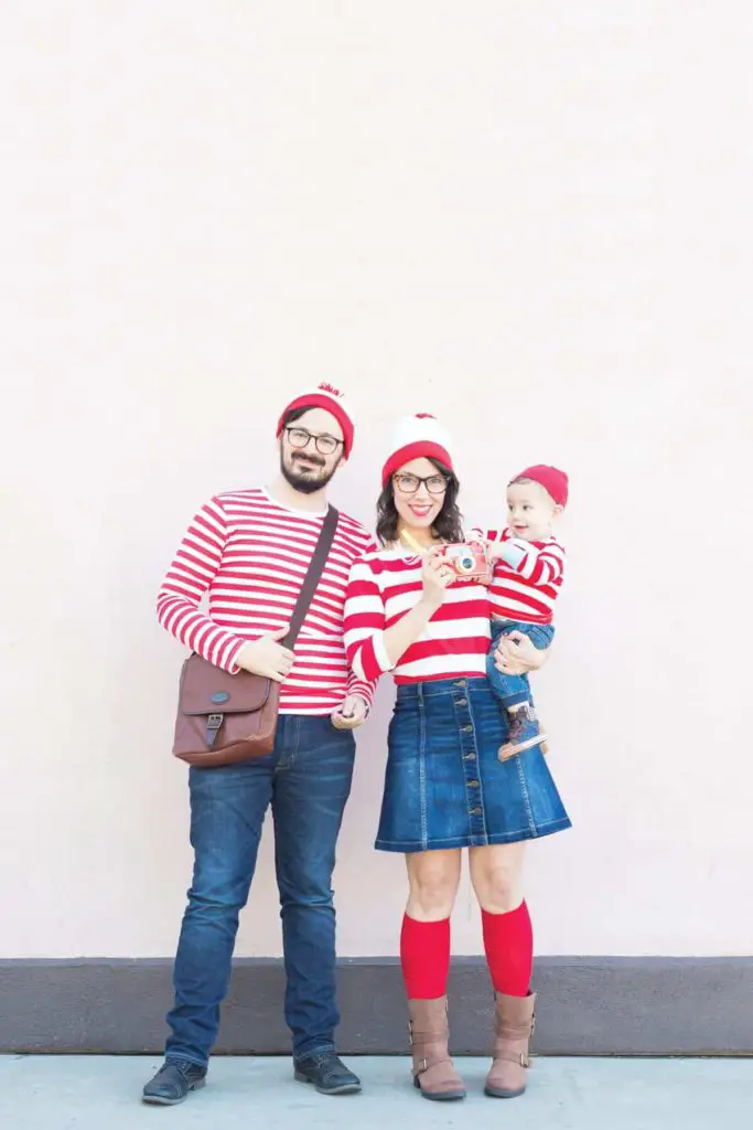 Where’s Waldo Costume Family Halloween
