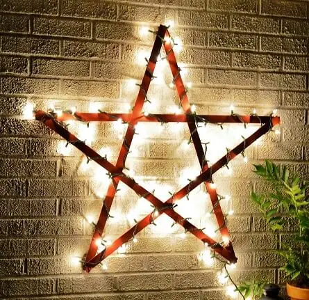 Lighted Christmas Star