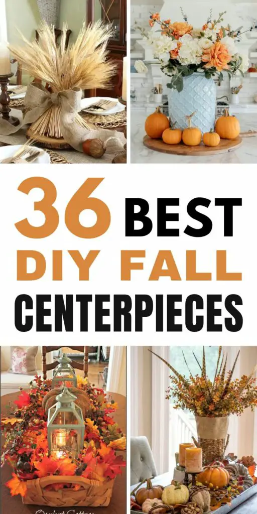 36 Best DIY Fall Centerpieces